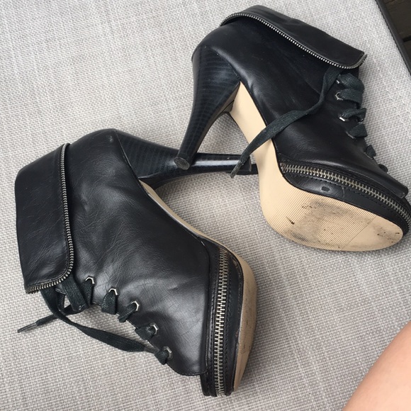 Open Toe Booties - Picture 6 of 9